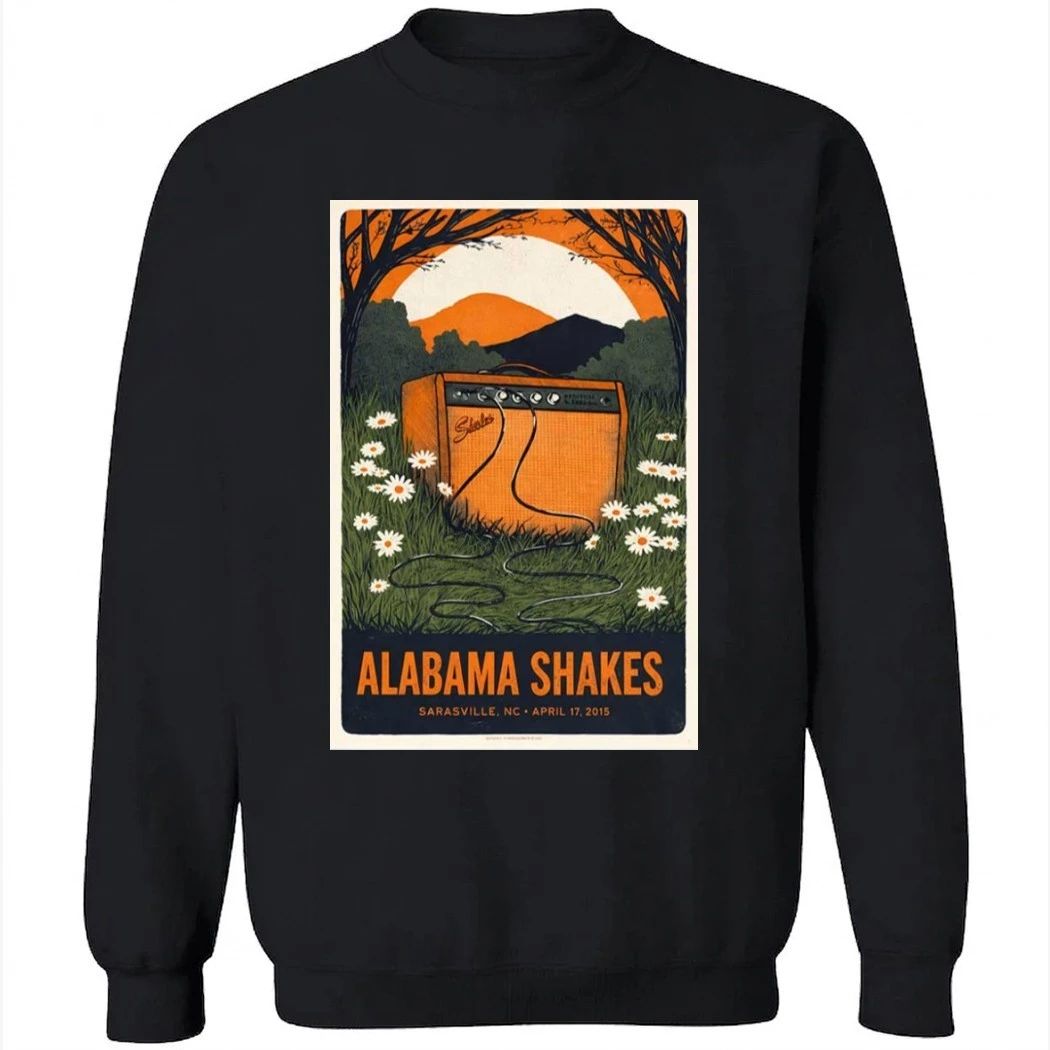 Alabama Shakes ExploreAsheville.com Arena Apr 17 2026 Event Poster Shirt