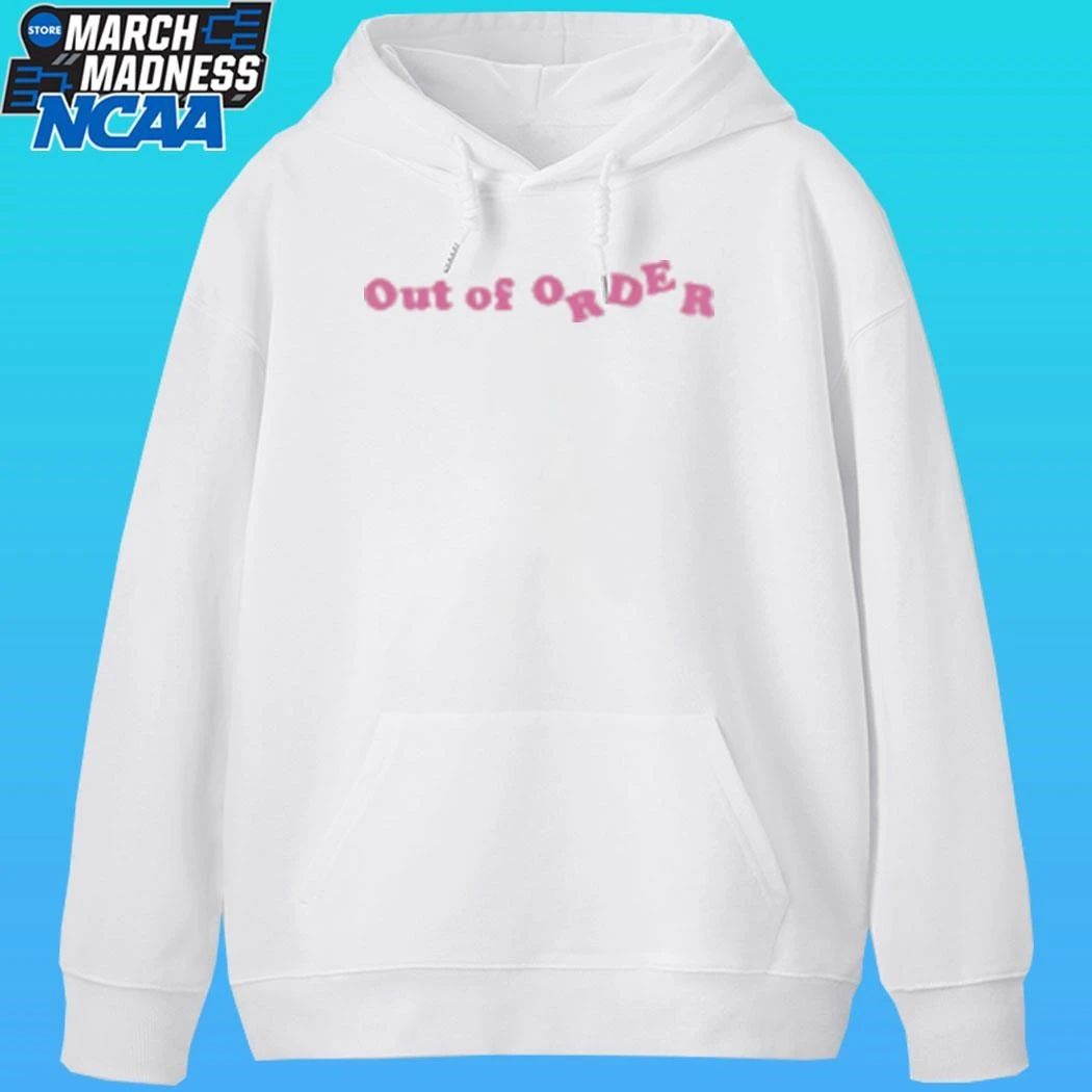 Adwoa Aboah Wearing Out Of Order Shirt