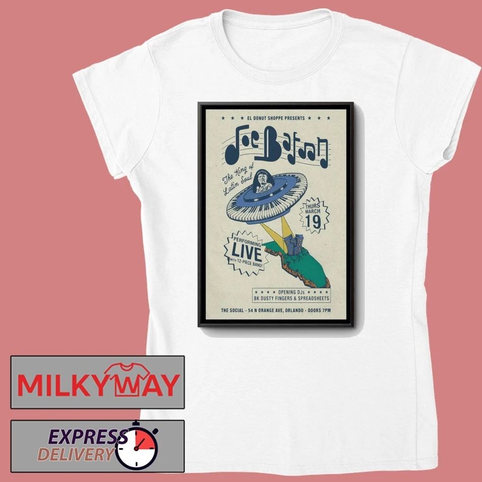 Joe Bataan Orlando FL On Mar 19 2026 Tour Poster shirt