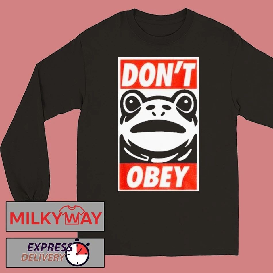 Dont Obey Portland Frog Shirt