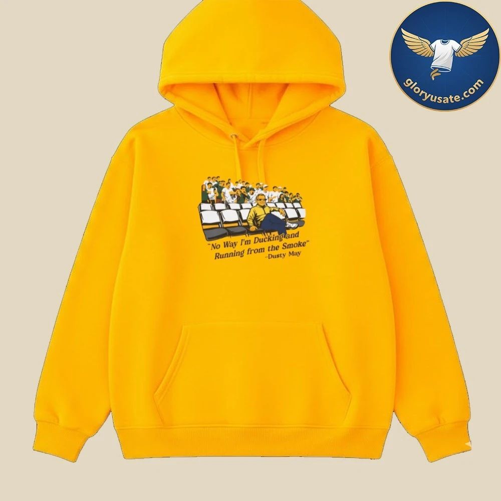 Dusty May Ducking And Running From The Smoke Shirt