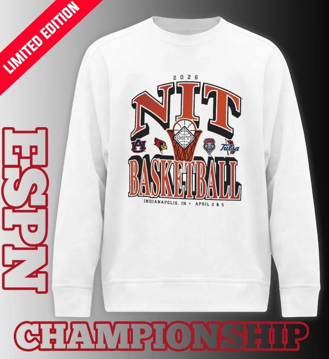 NIT Basketball 2026 Indianapolis, IN April 2 & 5 T-Shirt
