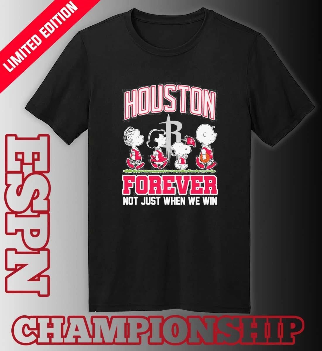 Forever The Peanuts Character X Houston Rockets Shirt