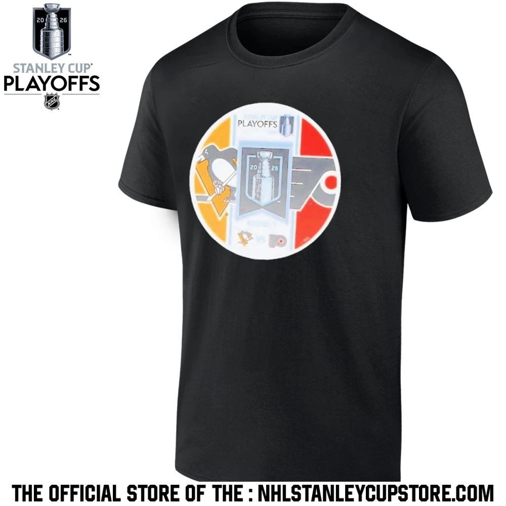 Pittsburgh Penguins vs Philadelphia Flyers 2026 Stanley Cup Playoffs Round One Shirt