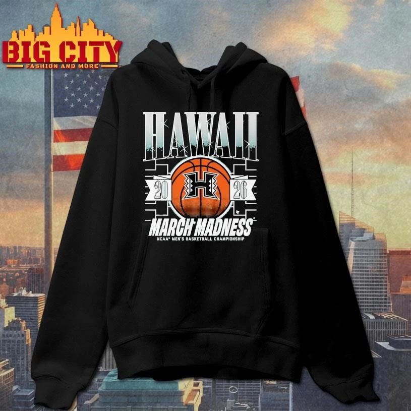 Hawaii Rainbow Warriors MBB 2026 March Madness Shirt