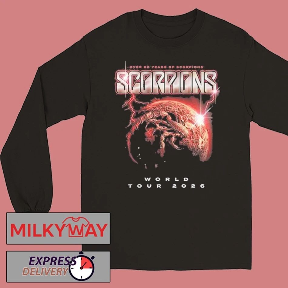 Scorpions Band Coming Home World Tour 2026 Shirt