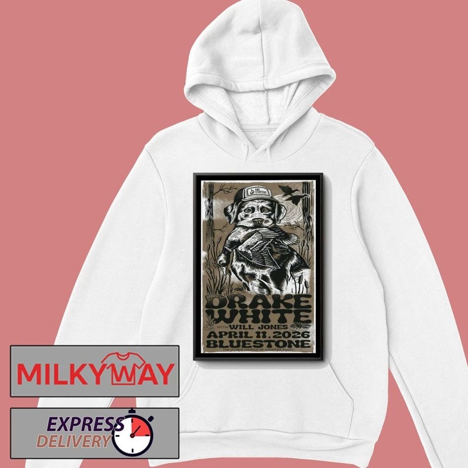 Drake White Columbus The Bluestone, 11 Apr 2026 Poster shirt