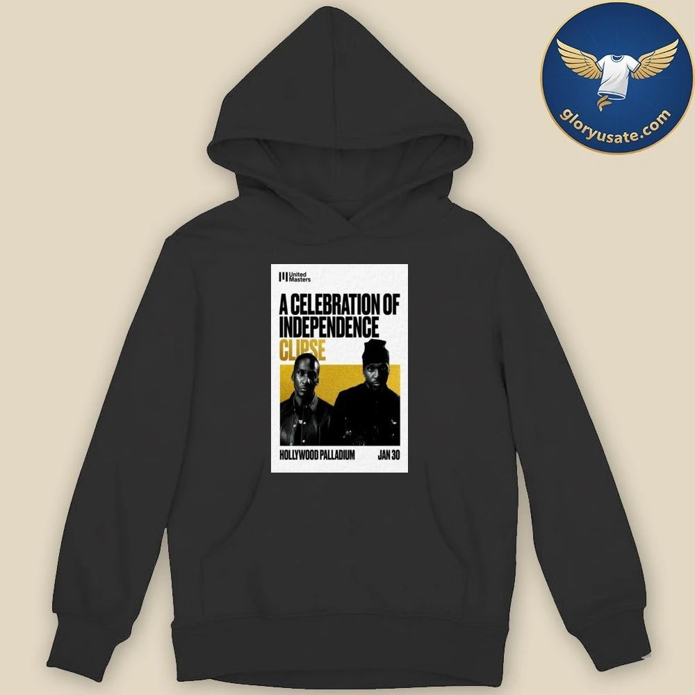 Clipse January 30 2026 Hollywood Palladium Poster Shirt