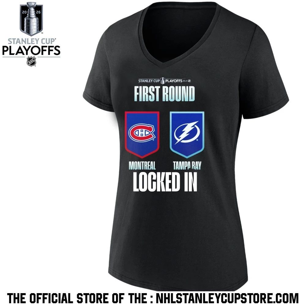 Montreal Canadiens vs Tampa Bay Lightning 2026 NHL Stanley Cup Playoffs First Round Shirt