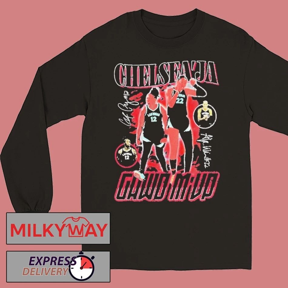 Aja Wilson And Chelsea Gray Las Vegas Aces Basketball Chelsea Ja Gawd Mvp Signature Shirt