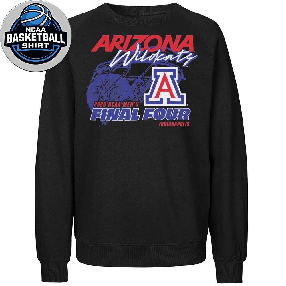 Arizona Wildcats 2026 NCAA Men’s Final Four Logo Shirt