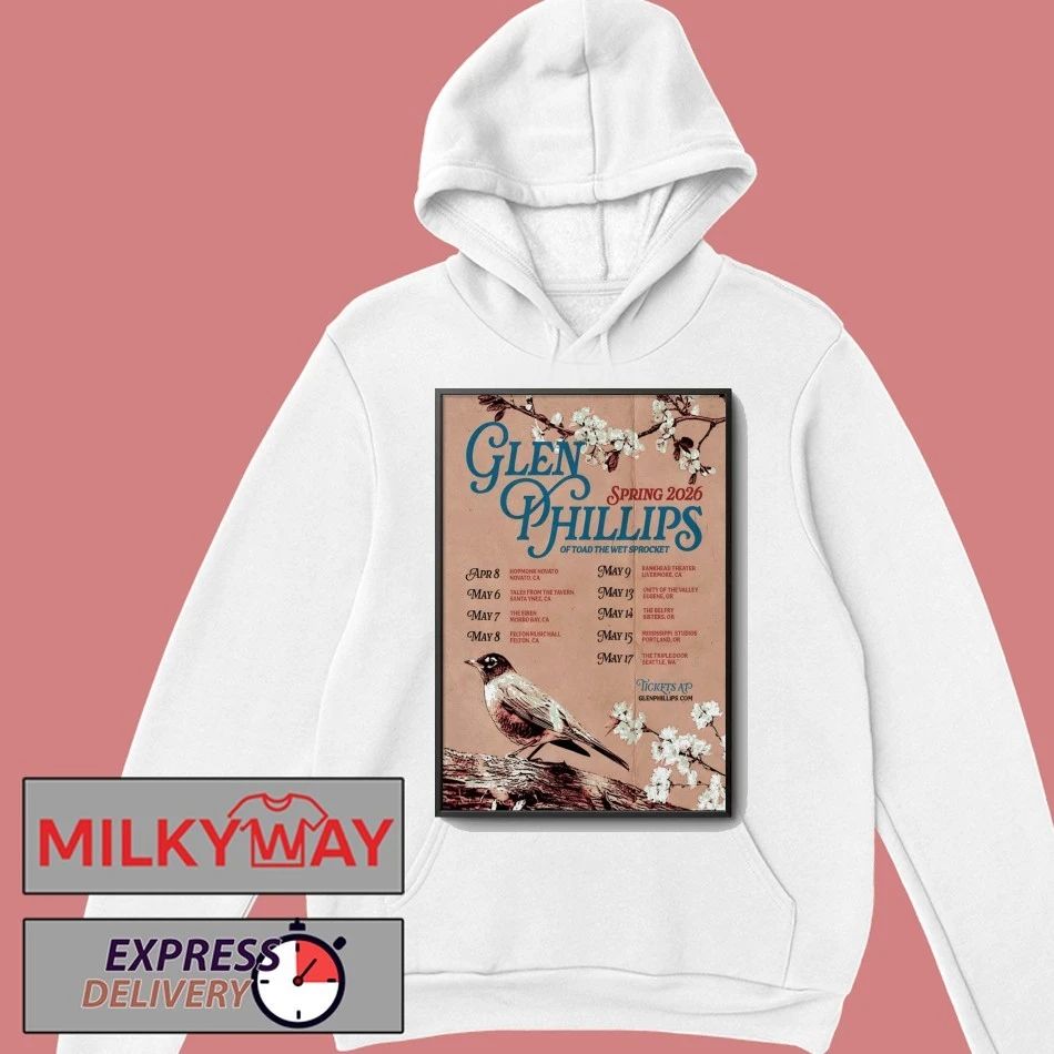 Glen Phillips Spring 2026 Tour Poster shirt