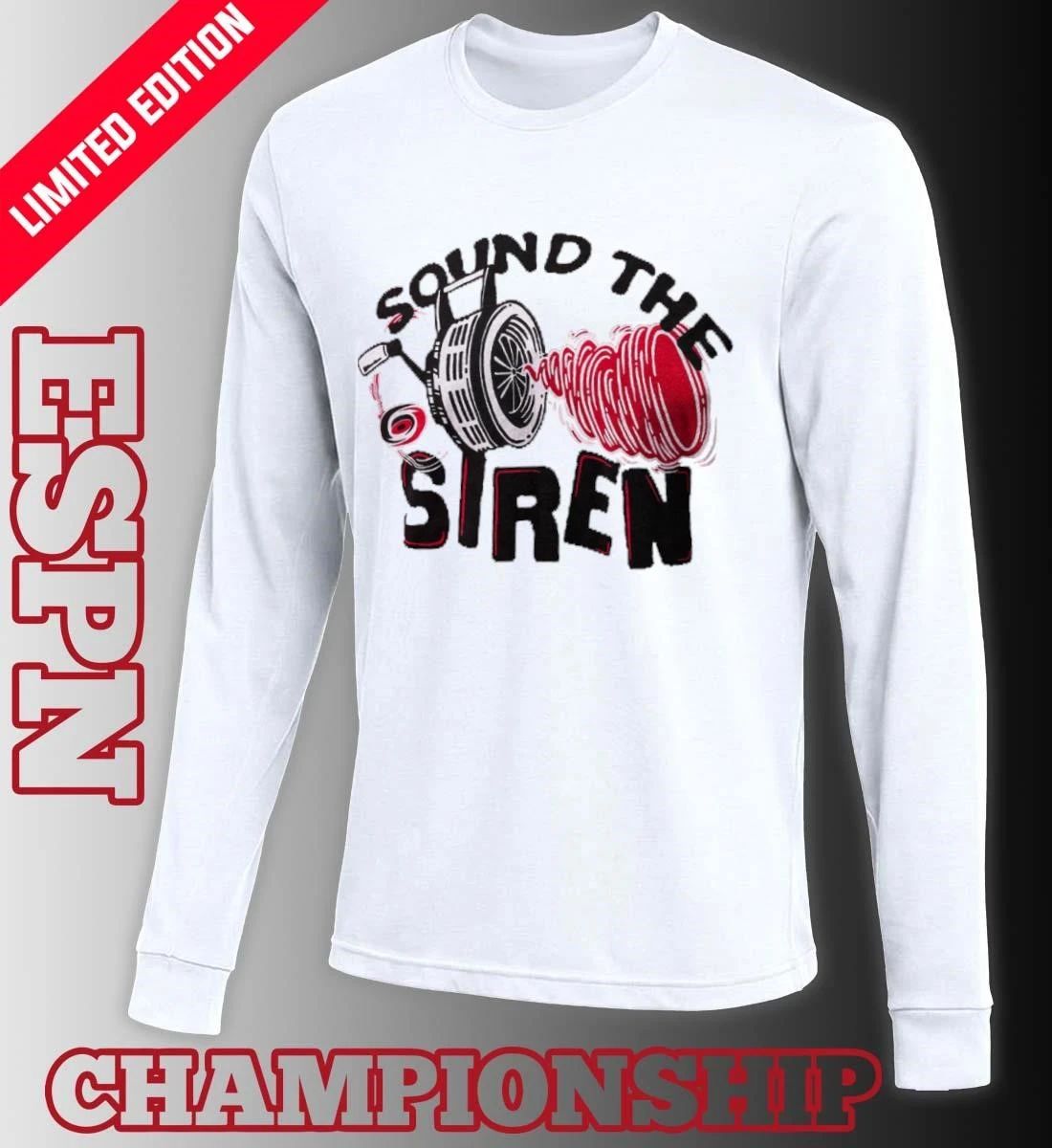 Carolina Hurricanes Sound The Siren Stanley Cup Playoff Shirt