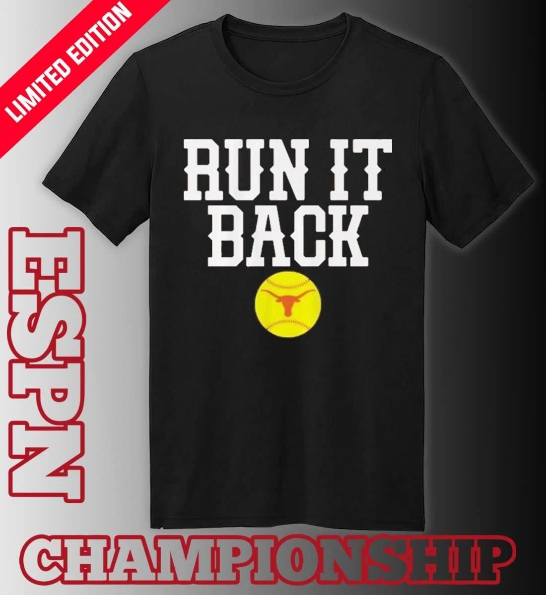 Texas Longhorns Run It Back Softball Shirt