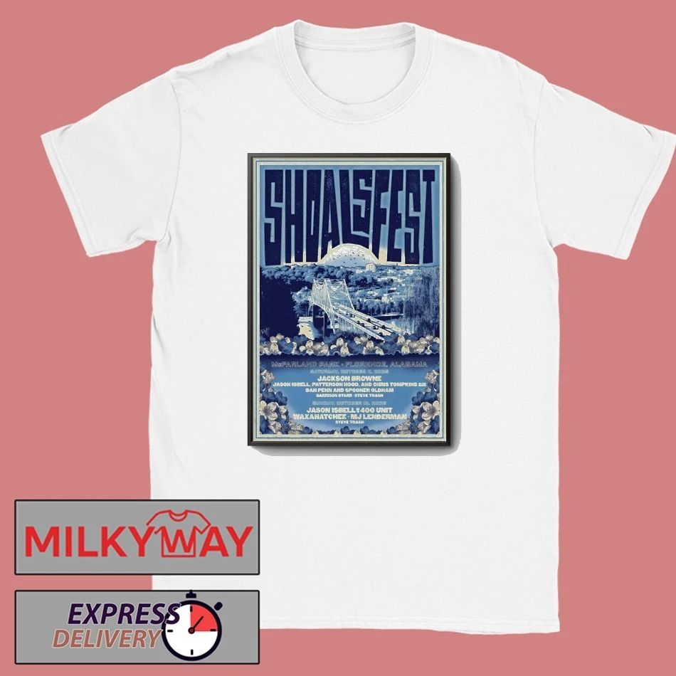 Shoalsfest Florence, Alabama October 11 2025 Poster shirt