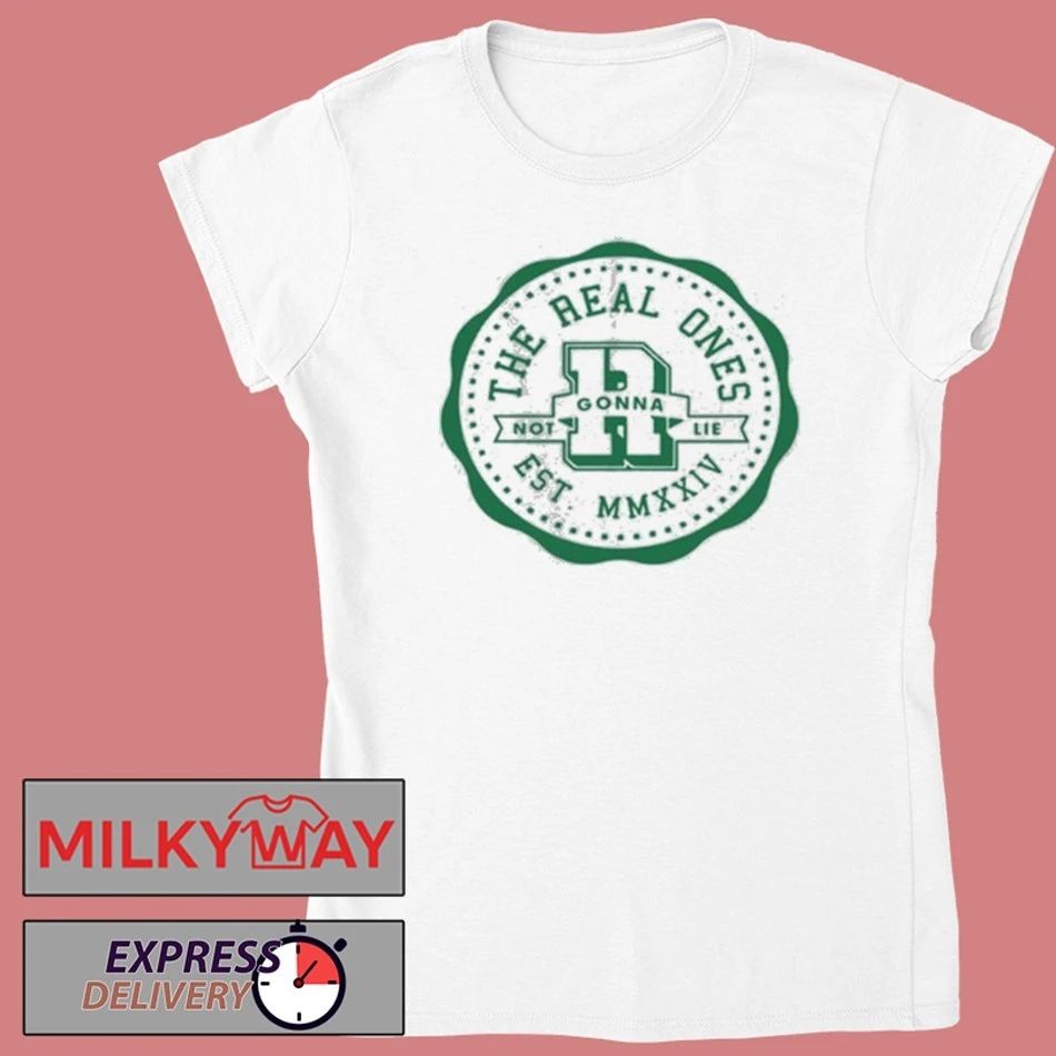 The Real One Badge White shirt
