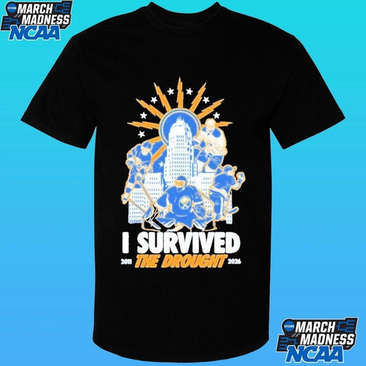 I Survived The Drought 2011 2026 Buffalo Sabres Hockey Shirt