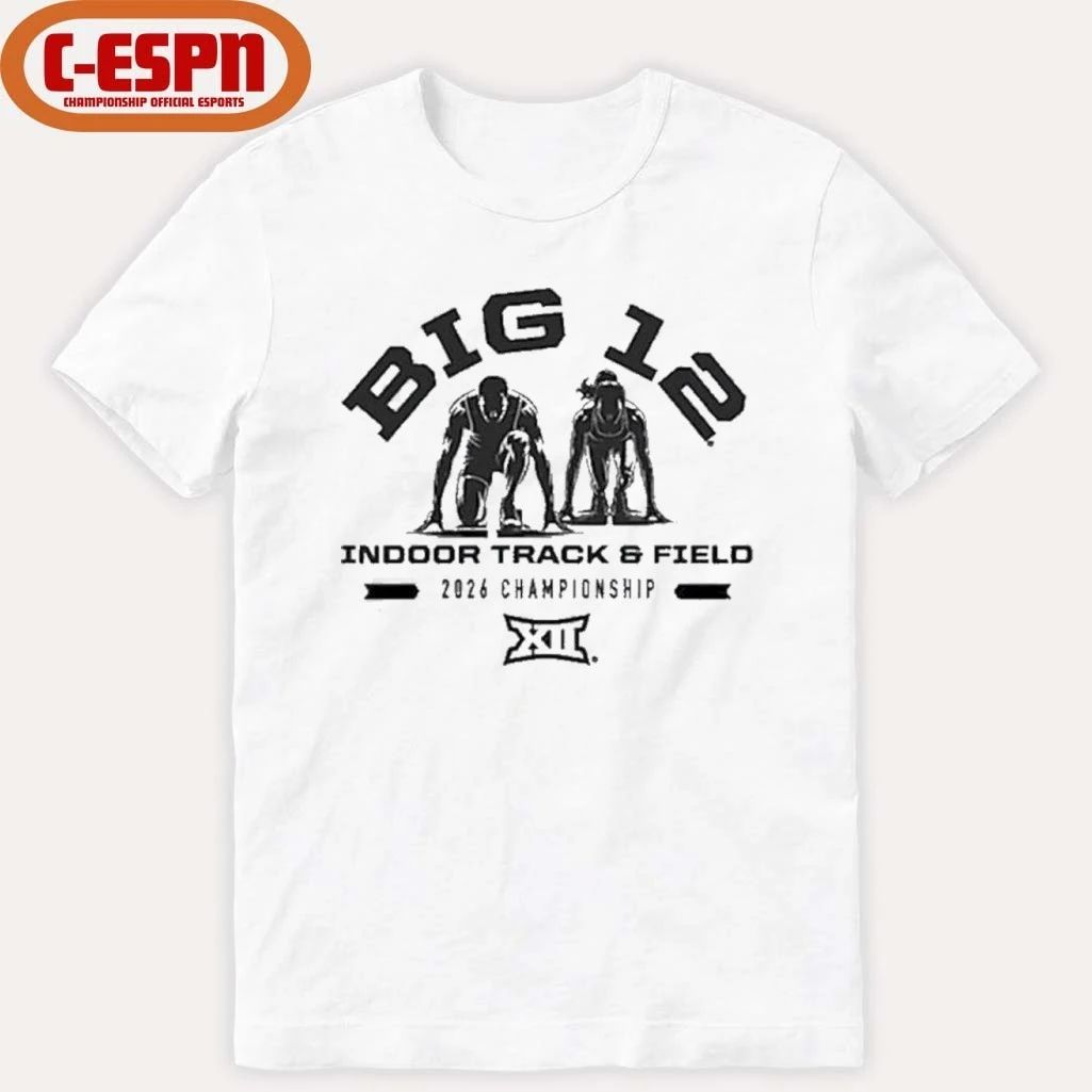 2026 Big 12 Indoor Track & Field Championship T-Shirt