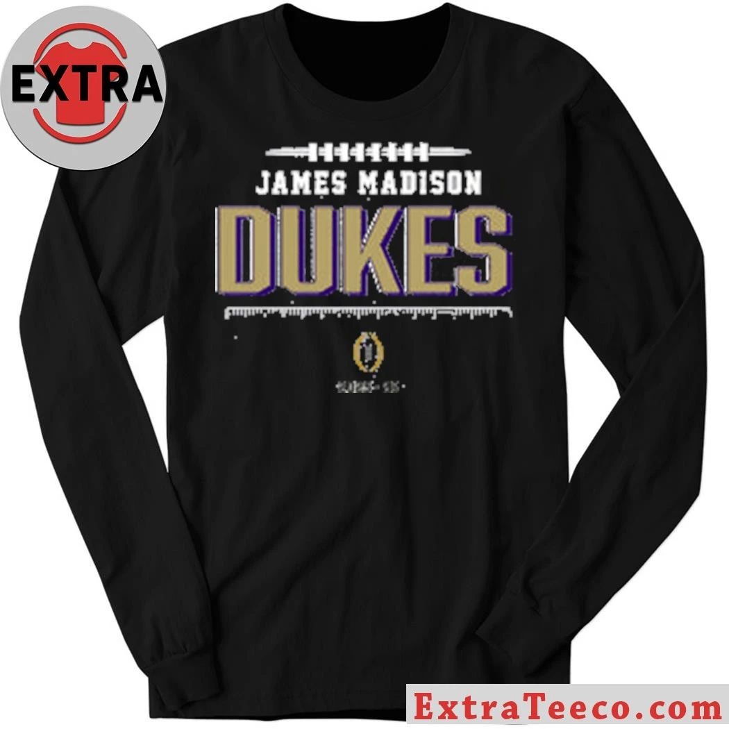 College Football Playoff 2025-26 James Madison Playoff Bound Logo Shirt