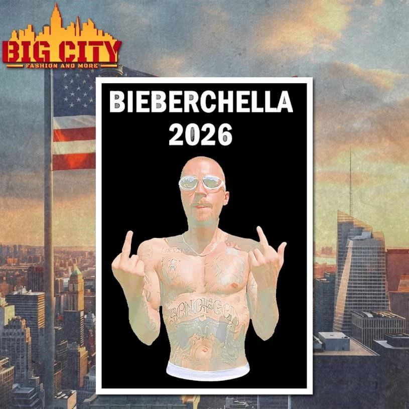 Bieberchella Justin Bieber 2026 Shirt