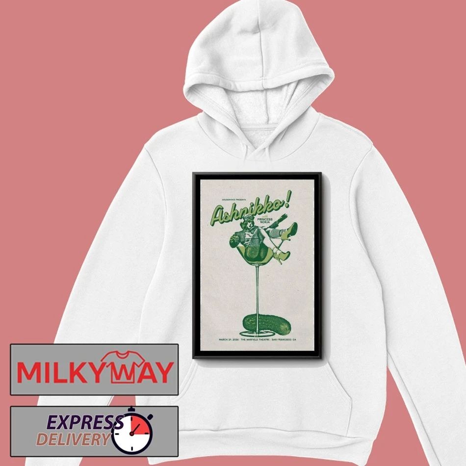 Ashnikko In San Francisco CA On Mar 21 2026 Poster shirt
