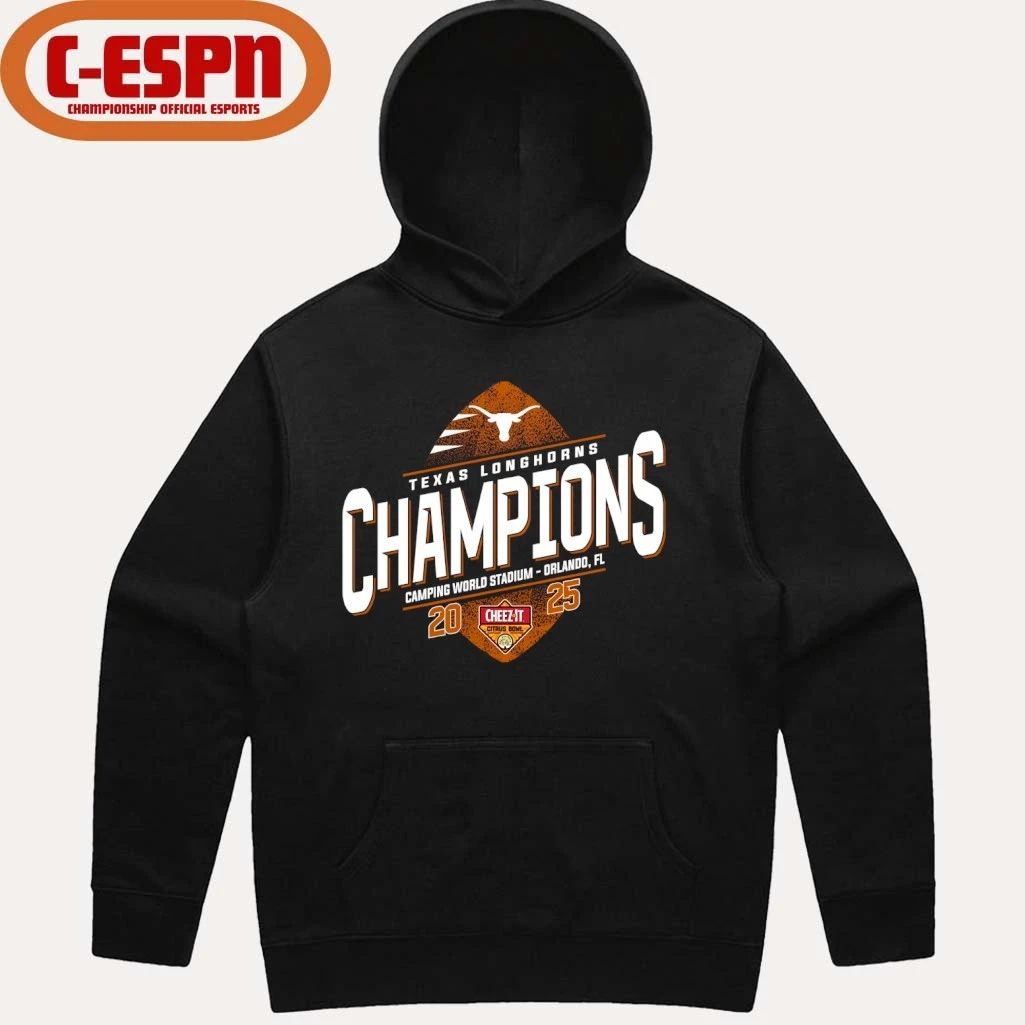 Texas Longhorns Cheez-It Citrus Bowl Champions T-shirt