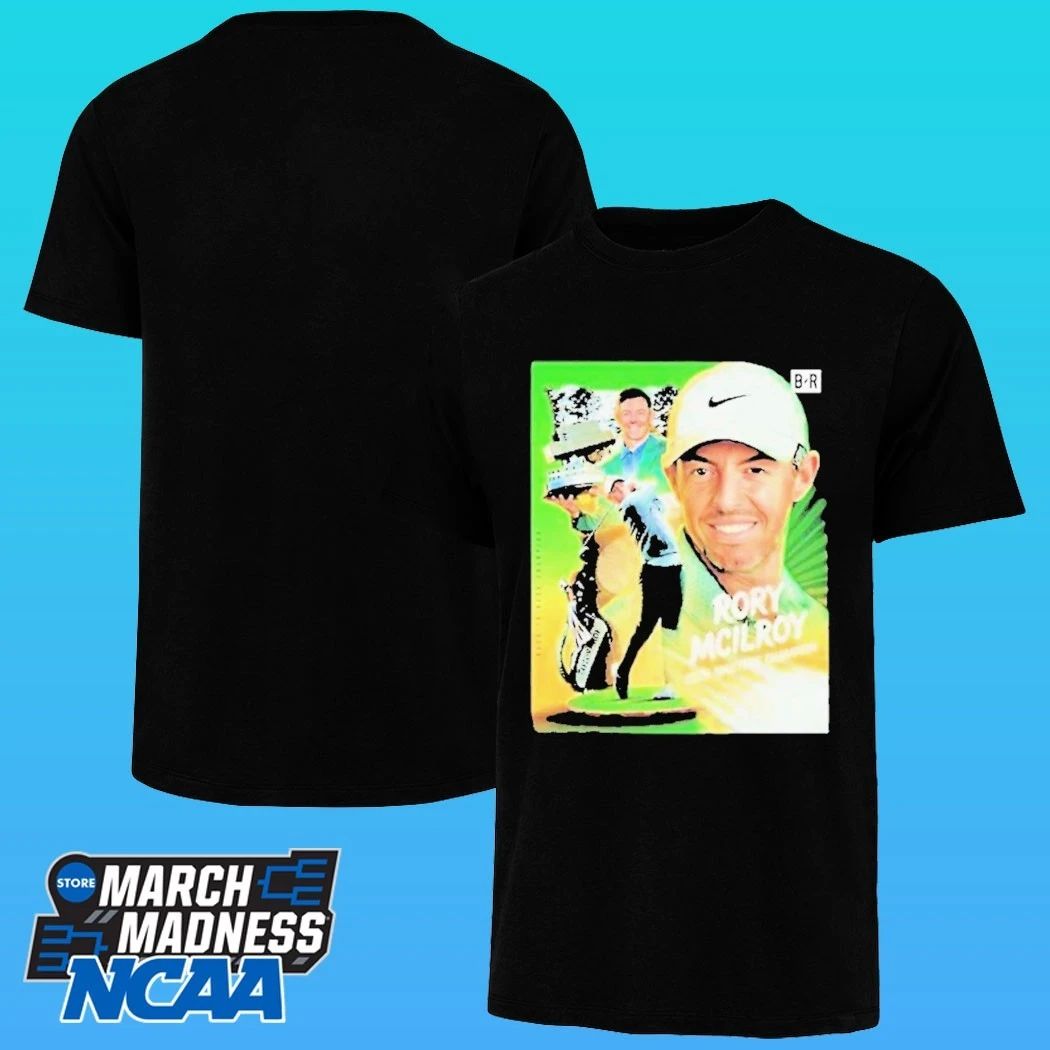 Rory Mcilroy 2026 Win The Masters Tournament Champions Back To Back Shirt