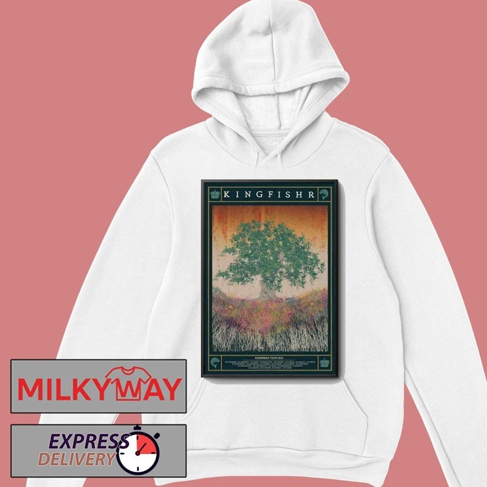 Kingfishr Poster EU Tour 2025 shirt