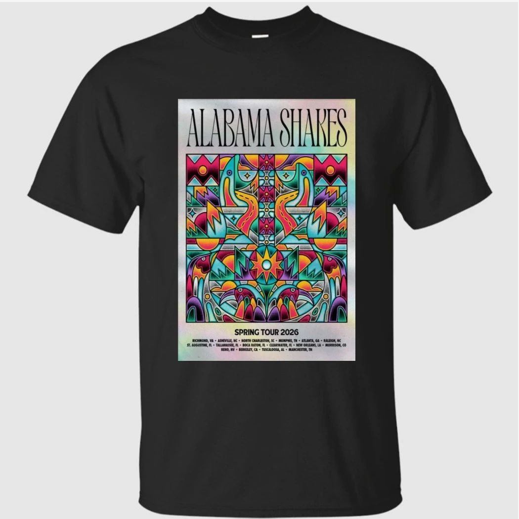 Alabama Shakes 2026 Spring Tour Poster Shirt