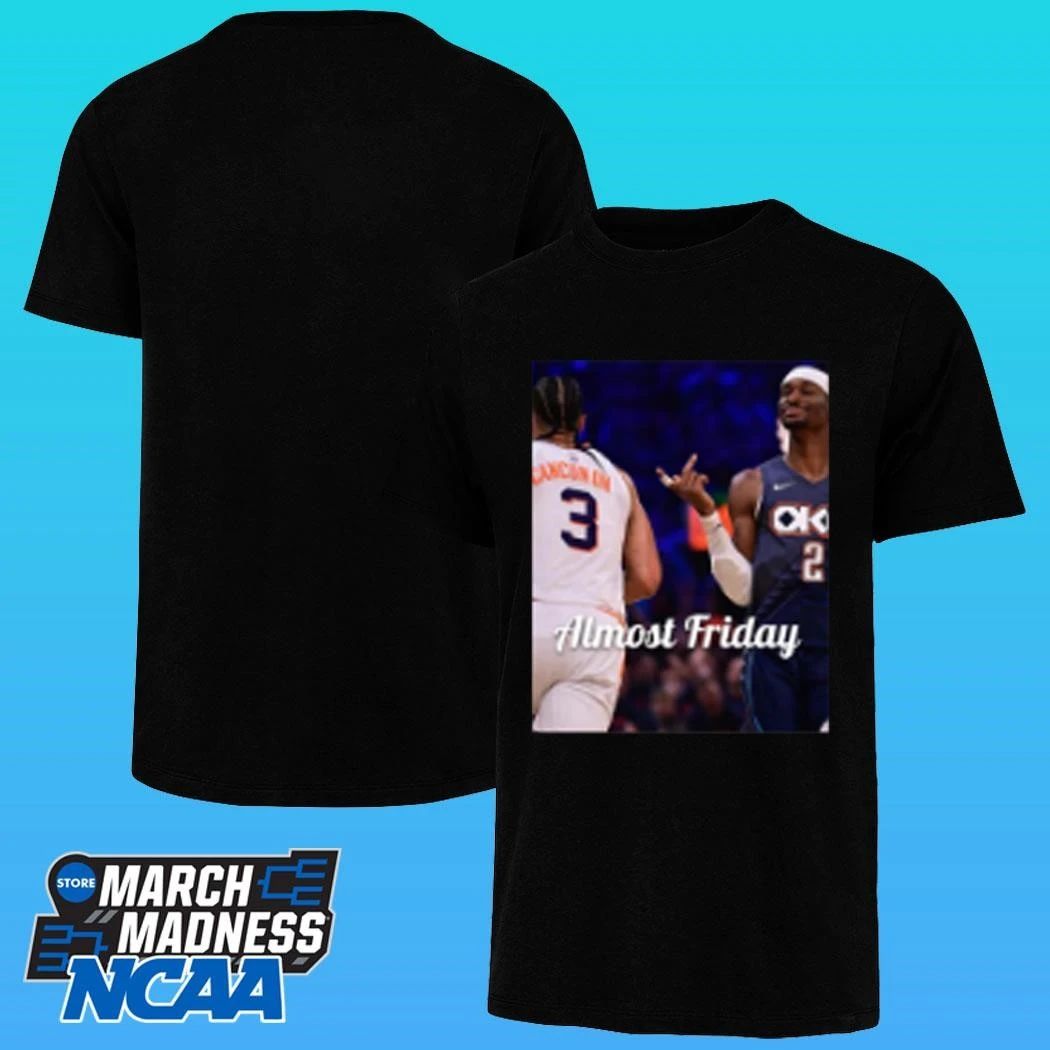 Shai Gilgeous Alexander Cancun On 3 Almost Friday Ball Shirt