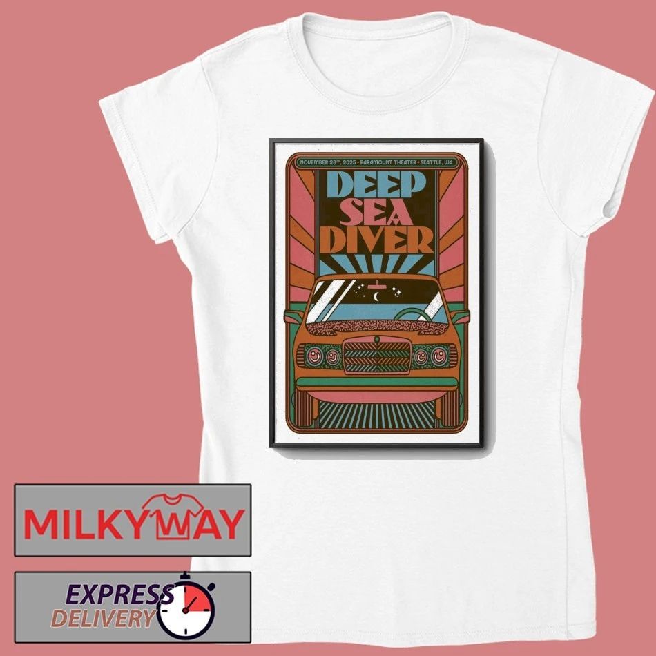 Deep Sea Diver Tour Seattle, WA 28 Nov 2025 Poster shirt