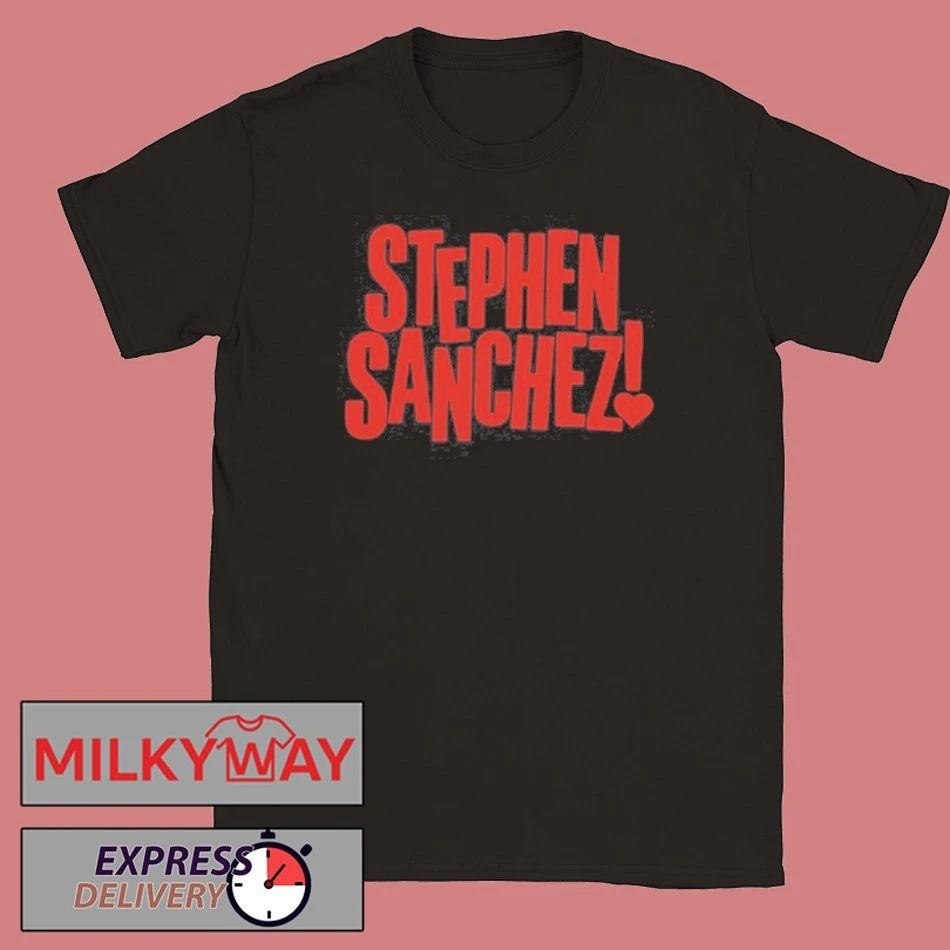 New Stephen Sanchez Exclamation Heart Logo Shirt