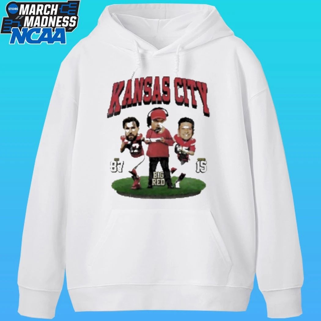 Kansas City Big Head Patrick Mahomes Travis Kelce And Andy Reid Shirt