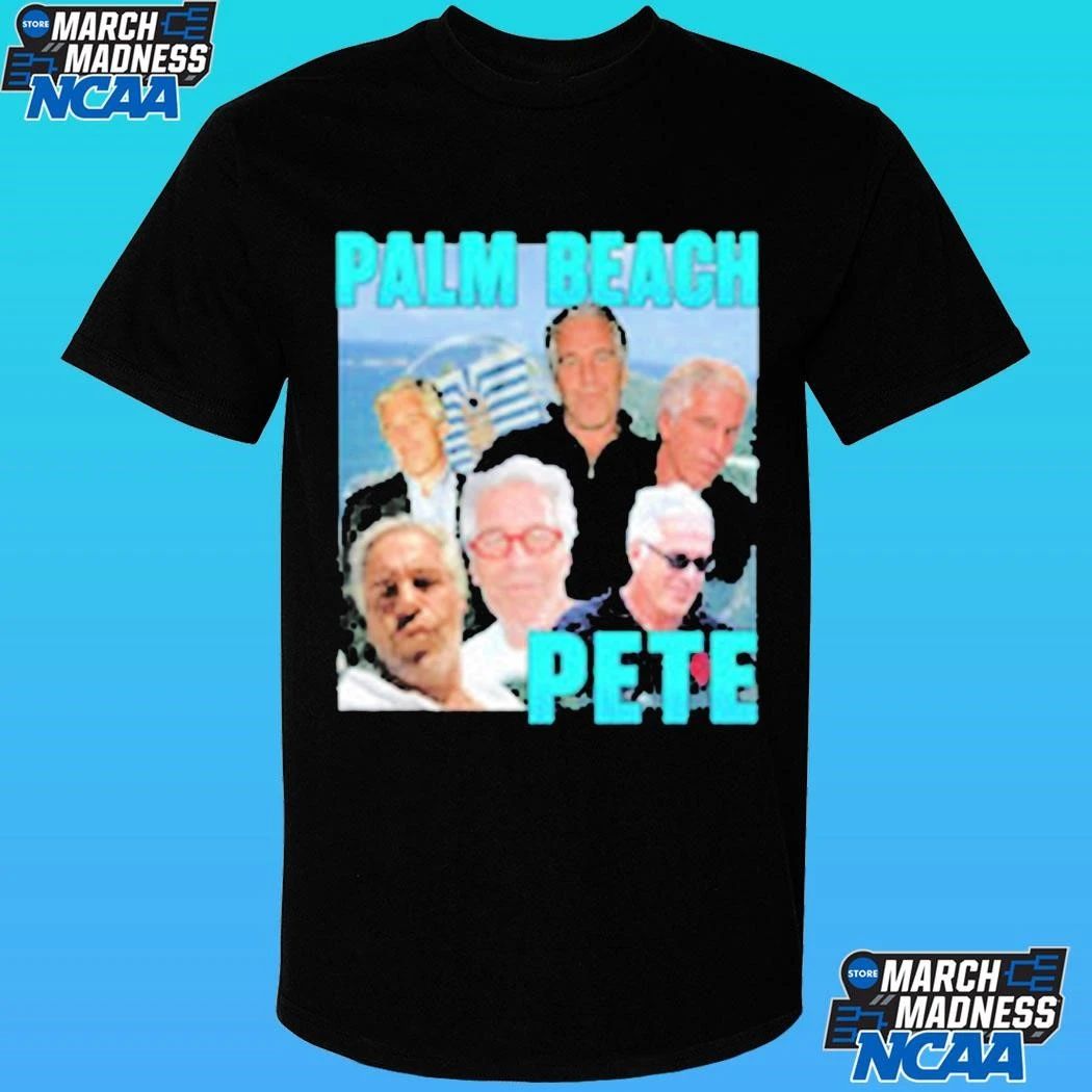 Palm Beach Pete Jeffrey Epstein Meme Parody Shirt