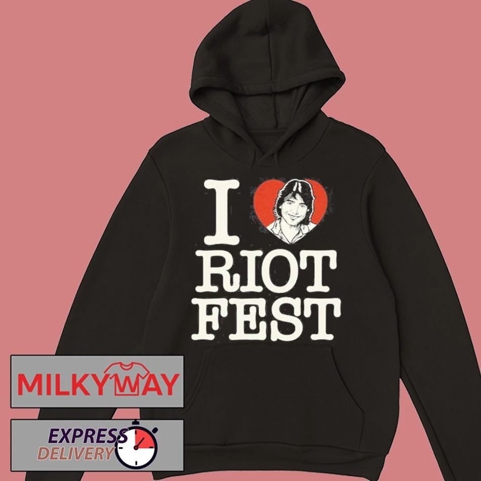 I Love Riot Fest 2025 shirt