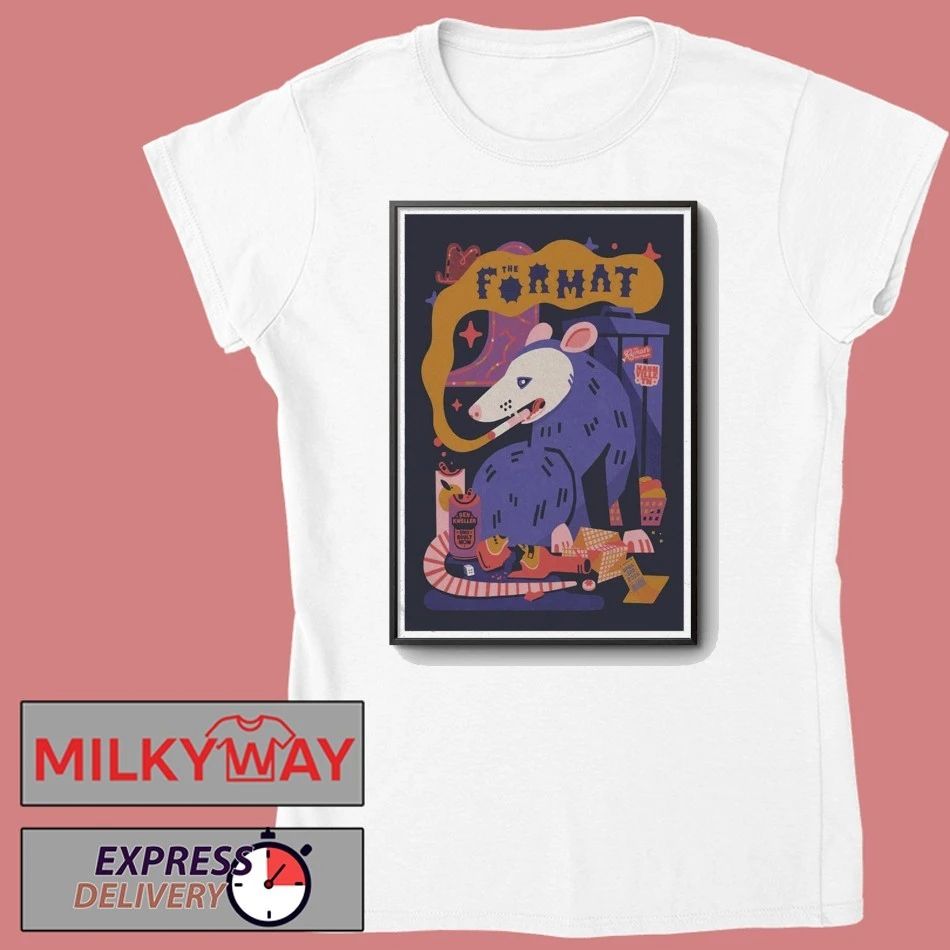 The Format Poster Nashville TN Apr 3 2026 T-Shirt