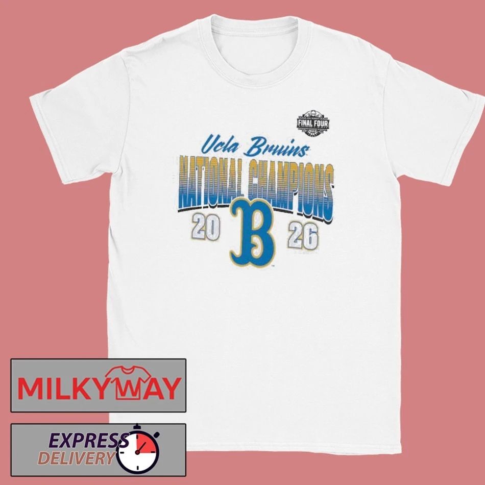 UCLA Women’s Basketball 2026 NCAA National Champions Schedule Two Sided T-Shirt