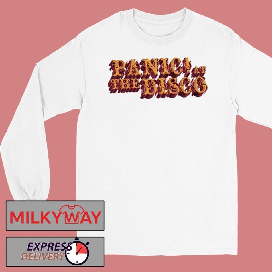 Panic At The Disco White Logo shirt