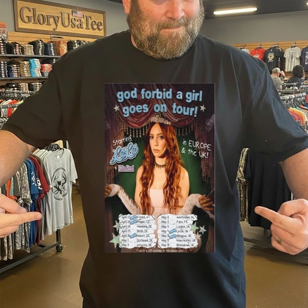 Lolo Tour Europe & the UK 2026 Poster Shirt