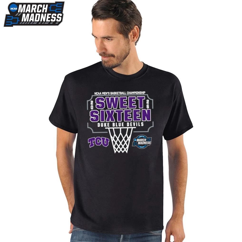 TCU Horned Frogs 2026 NCAA Men’s Basketball Tournament March Madness Sweet Sixteen T-Shirt