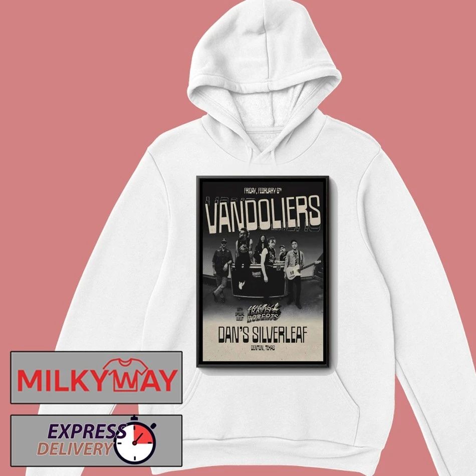 Vandoliers Dan’s Silverleaf In Denton TX Feb 6 2026 Poster shirt