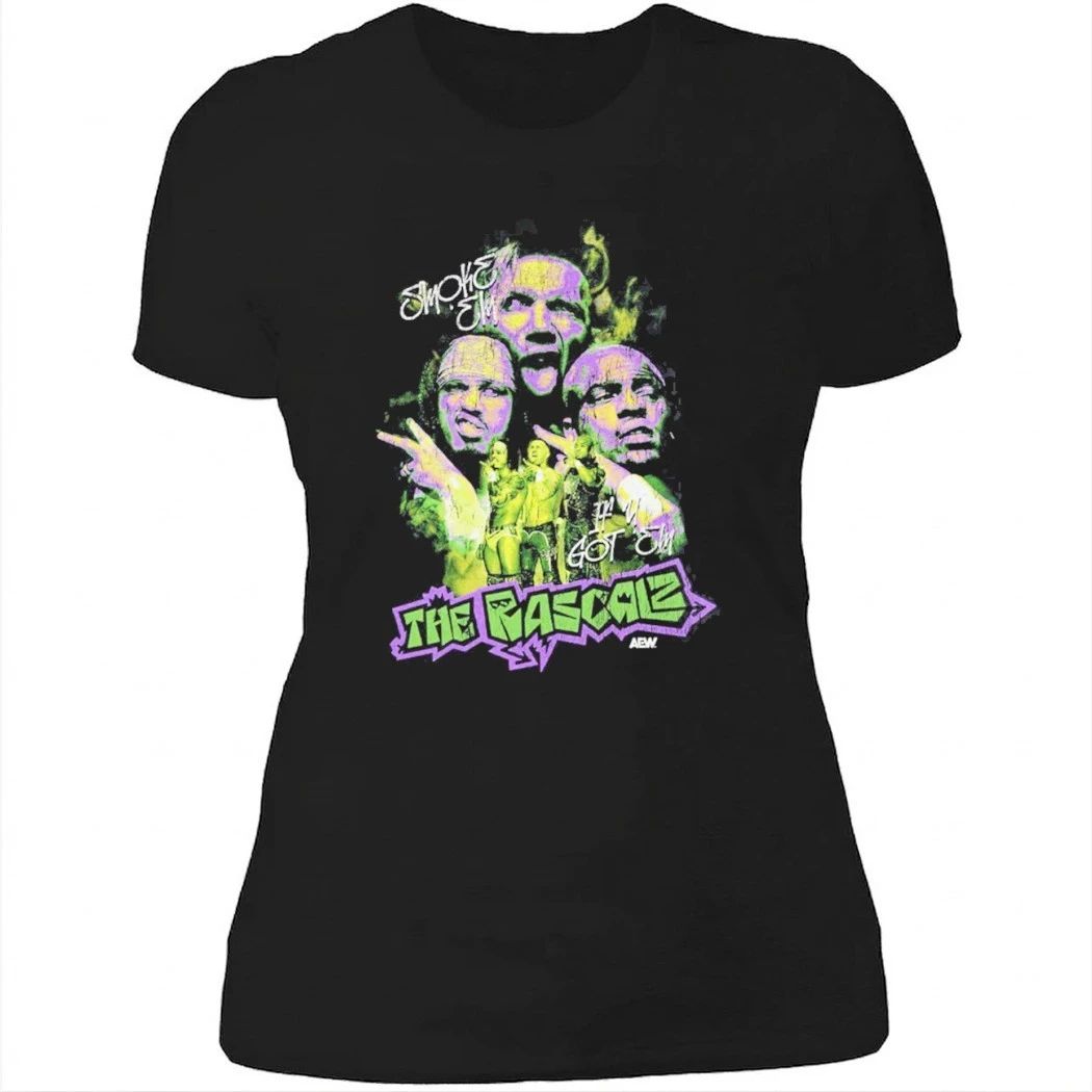 AEW The Rascalz Smoke ‘Em if You Got ‘Em T-Shirt