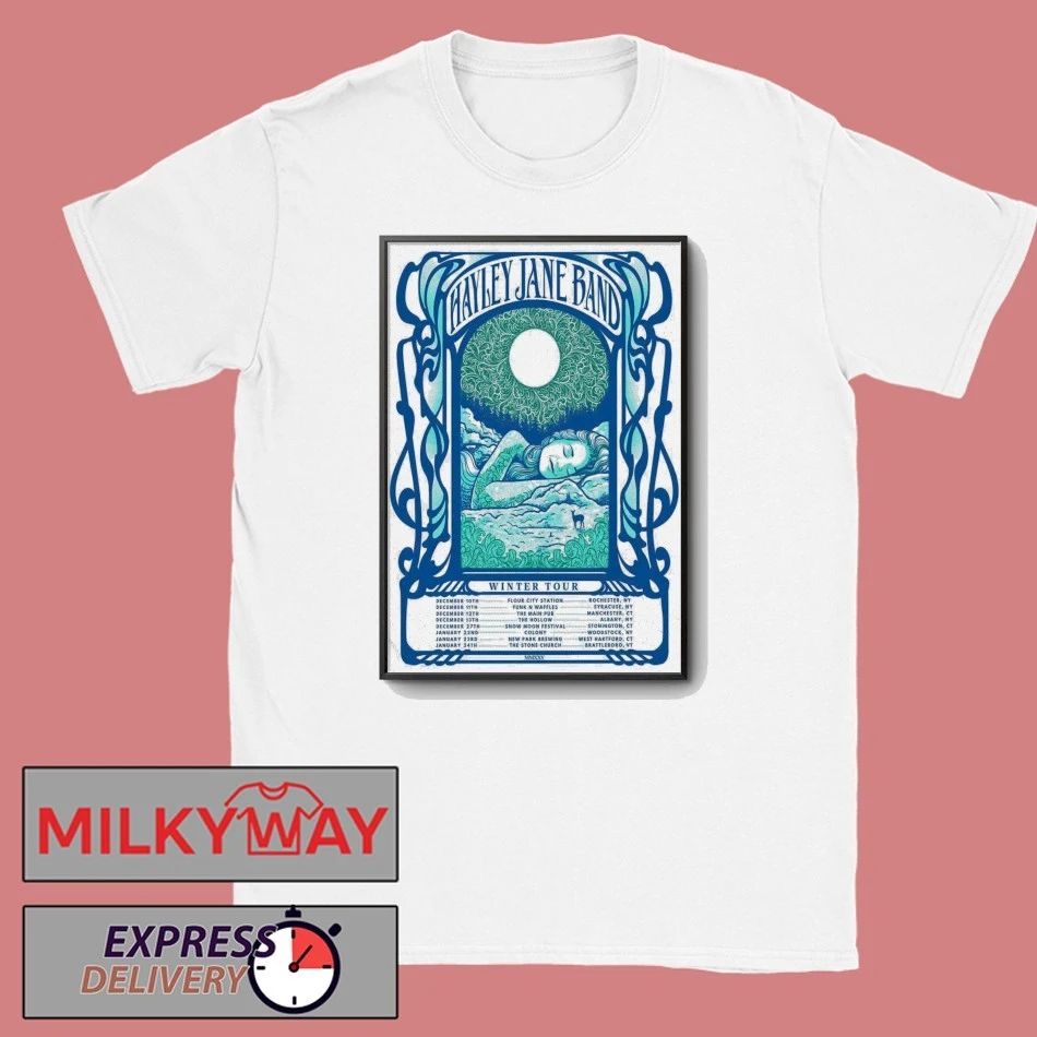 Hayley Jane Winter Tour 25-26 Poster shirt