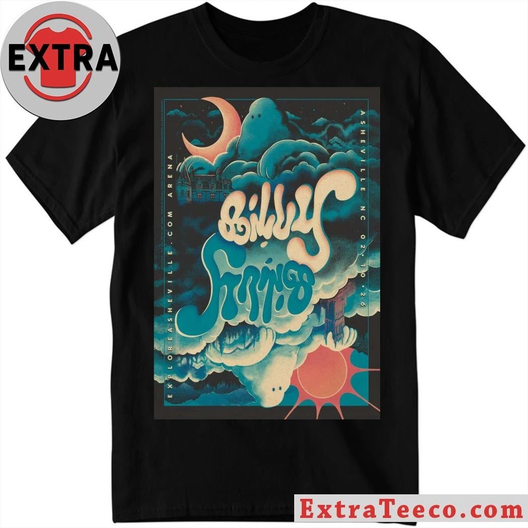 Billy Strings Asheville, NC On Feb 10, 2026 Event Poster T-Shirt