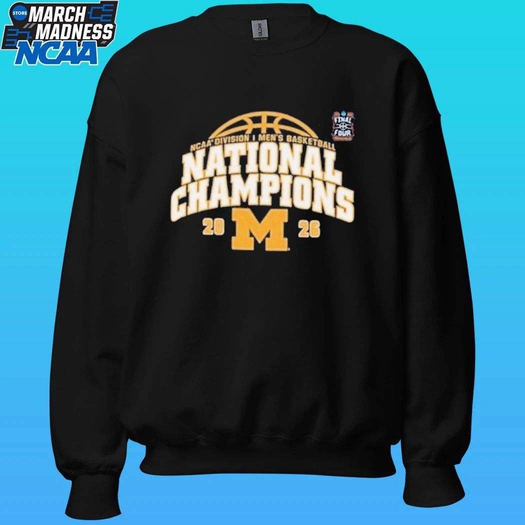 Michigan Wolverines Mbb National Champs 2026 Jersey Shirt