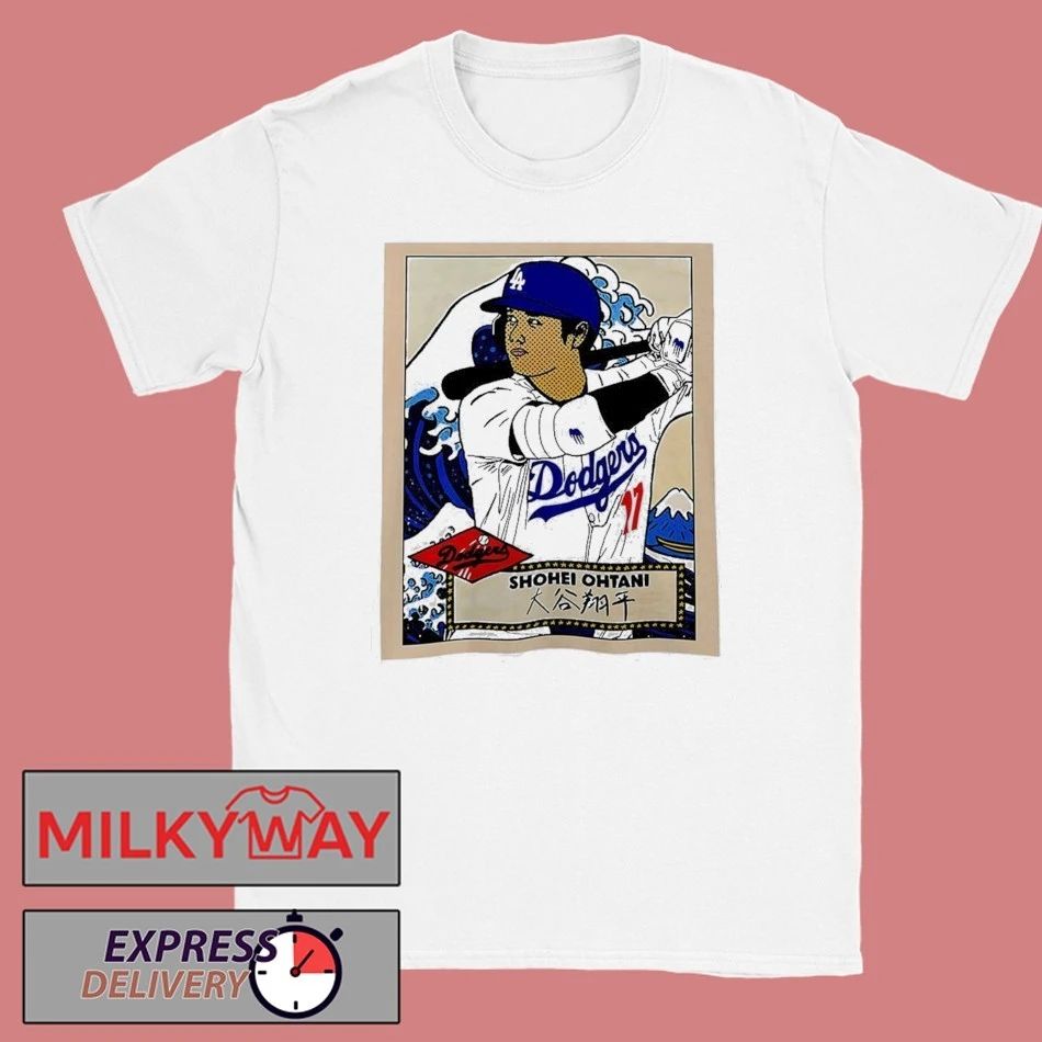 Shohei Ohtani Los Angeles Dodgers Hokusai 2026 Shirt