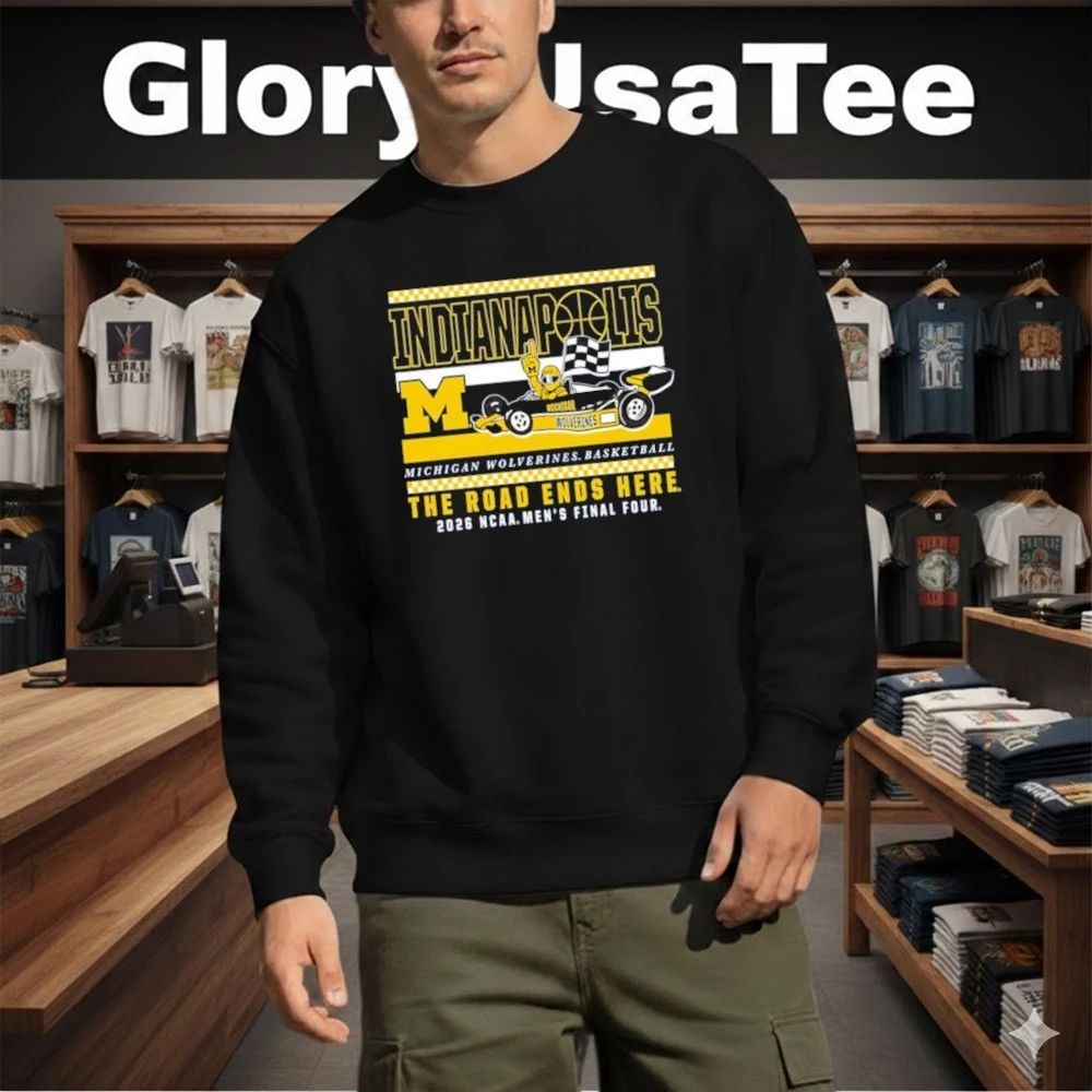 Michigan Wolverines 2026 NCAA Final Four Bound On The Road Again Shirt