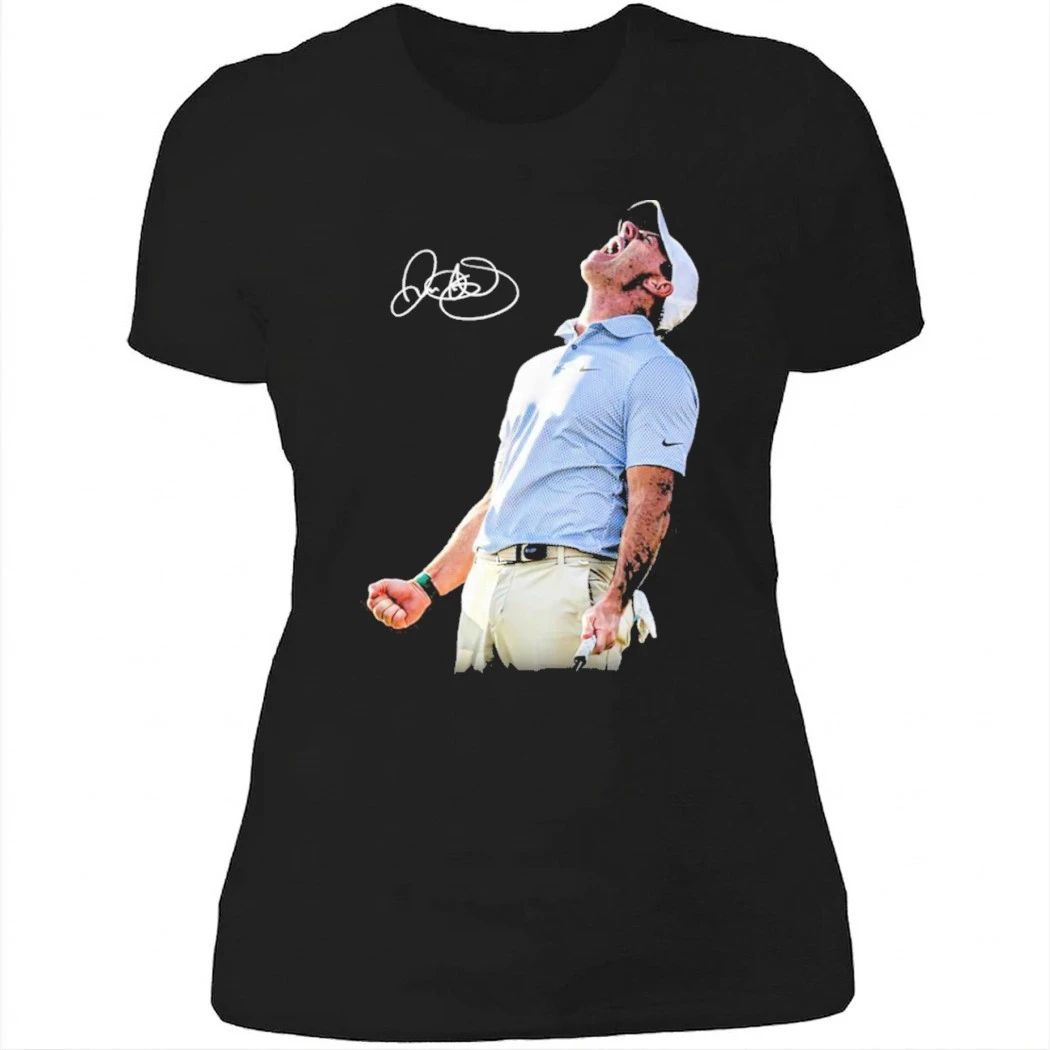 Rory McIlroy Masters Champion Golf 2026 Graphic Shirt