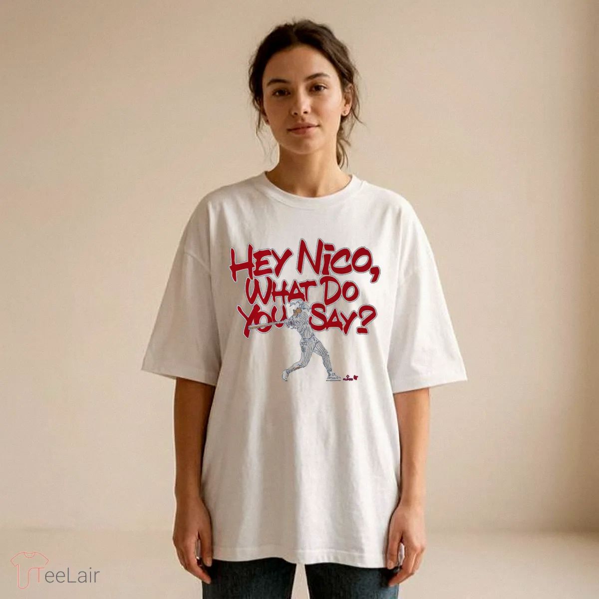 Nico Hoerner What Do You Say T-Shirt