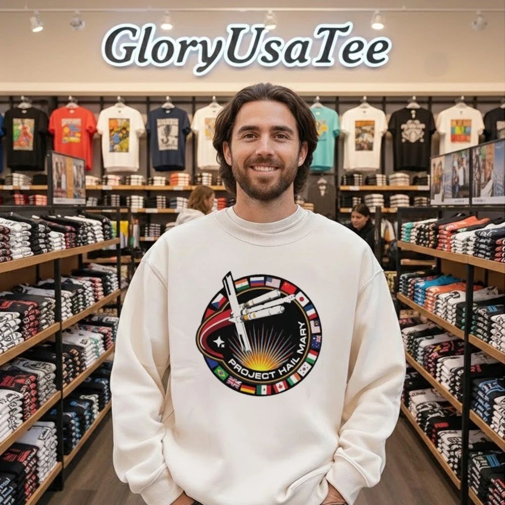 Project Hail Mary Mission Patch Shirt